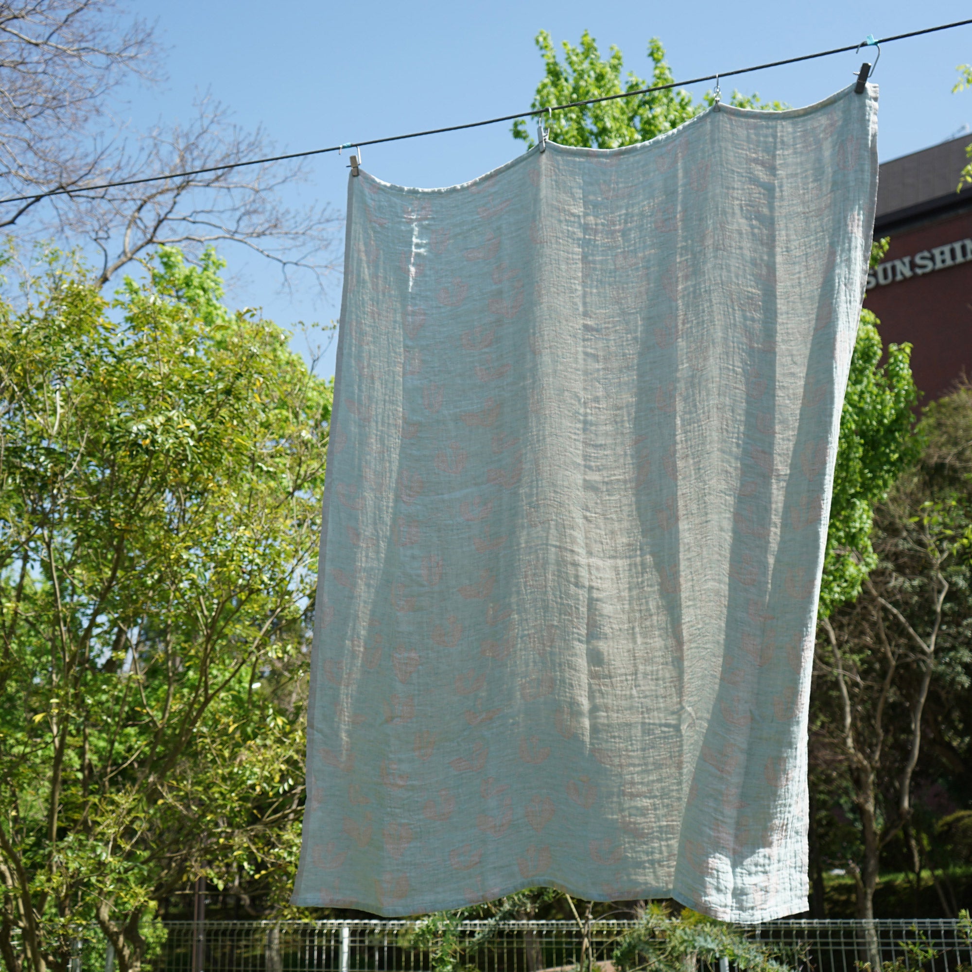 lapuan kankurit KESÄKUKKA リネンブランケット KESÄKUKKA blanket 145x260cm – LAPUAN KANKURIT（ラプアン