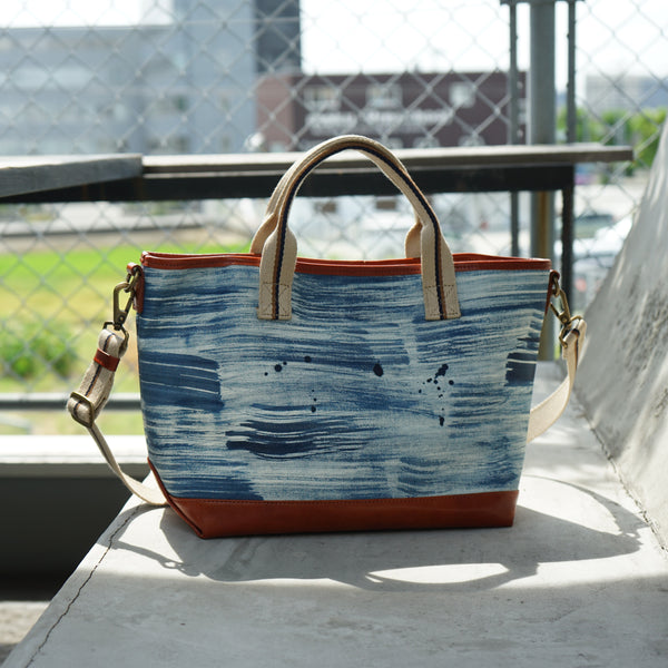 7iro Bateau Tote S バトートートバッグS ライトブルー