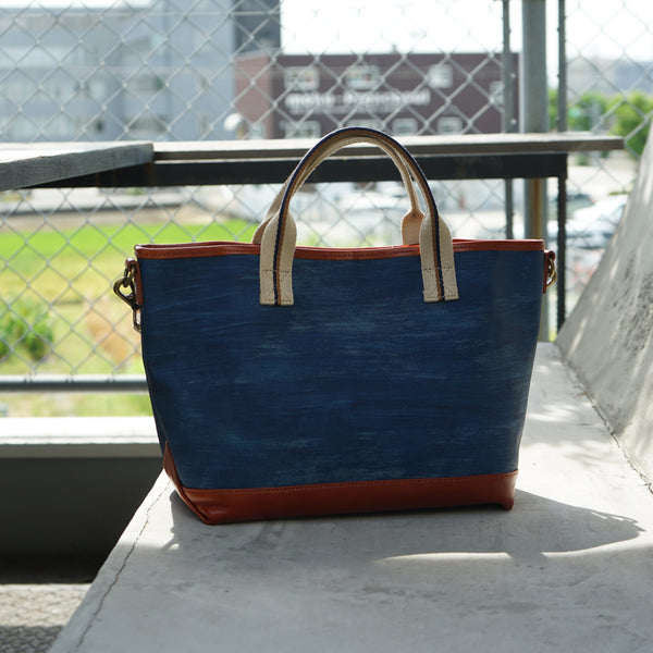 7iro Bateau Tote S バトートートバッグS　ヘビーネイビー