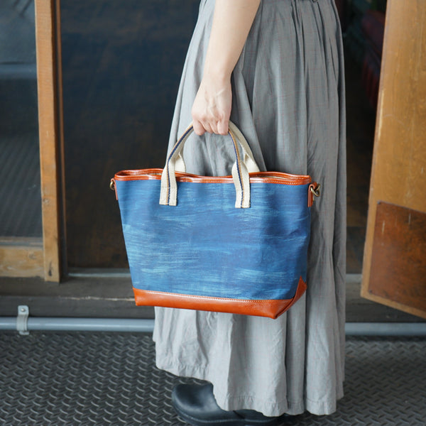 7iro Bateau Tote S バトートートバッグS　ヘビーネイビー