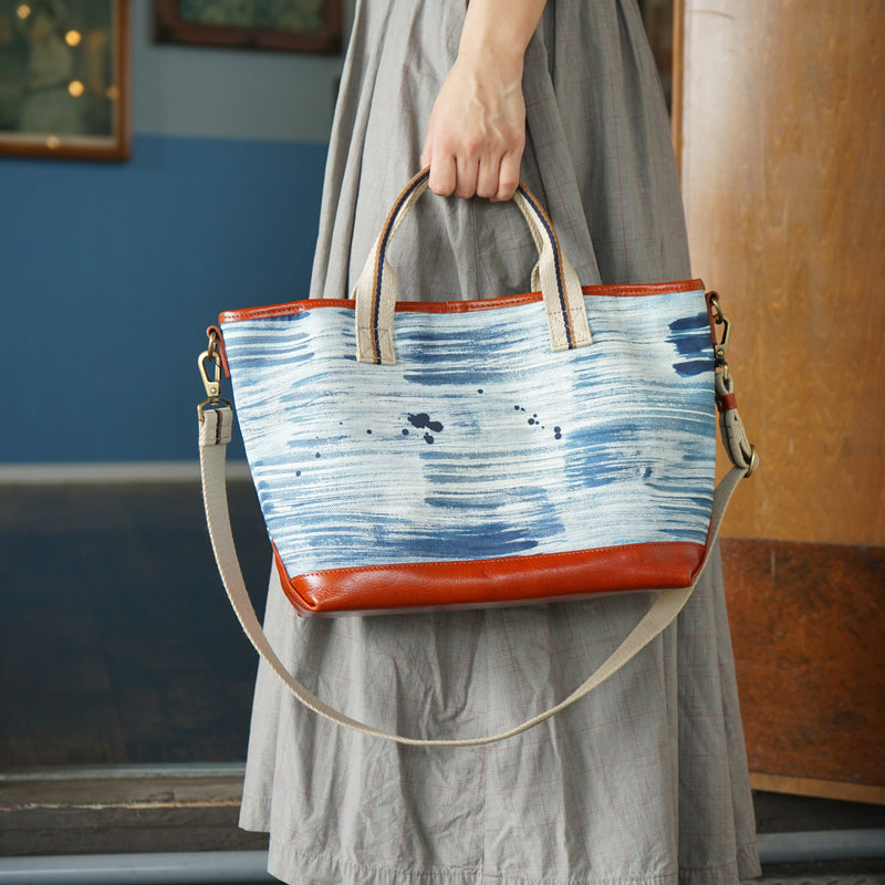 7iro Bateau Tote S 2WAY バトートートバッグS White