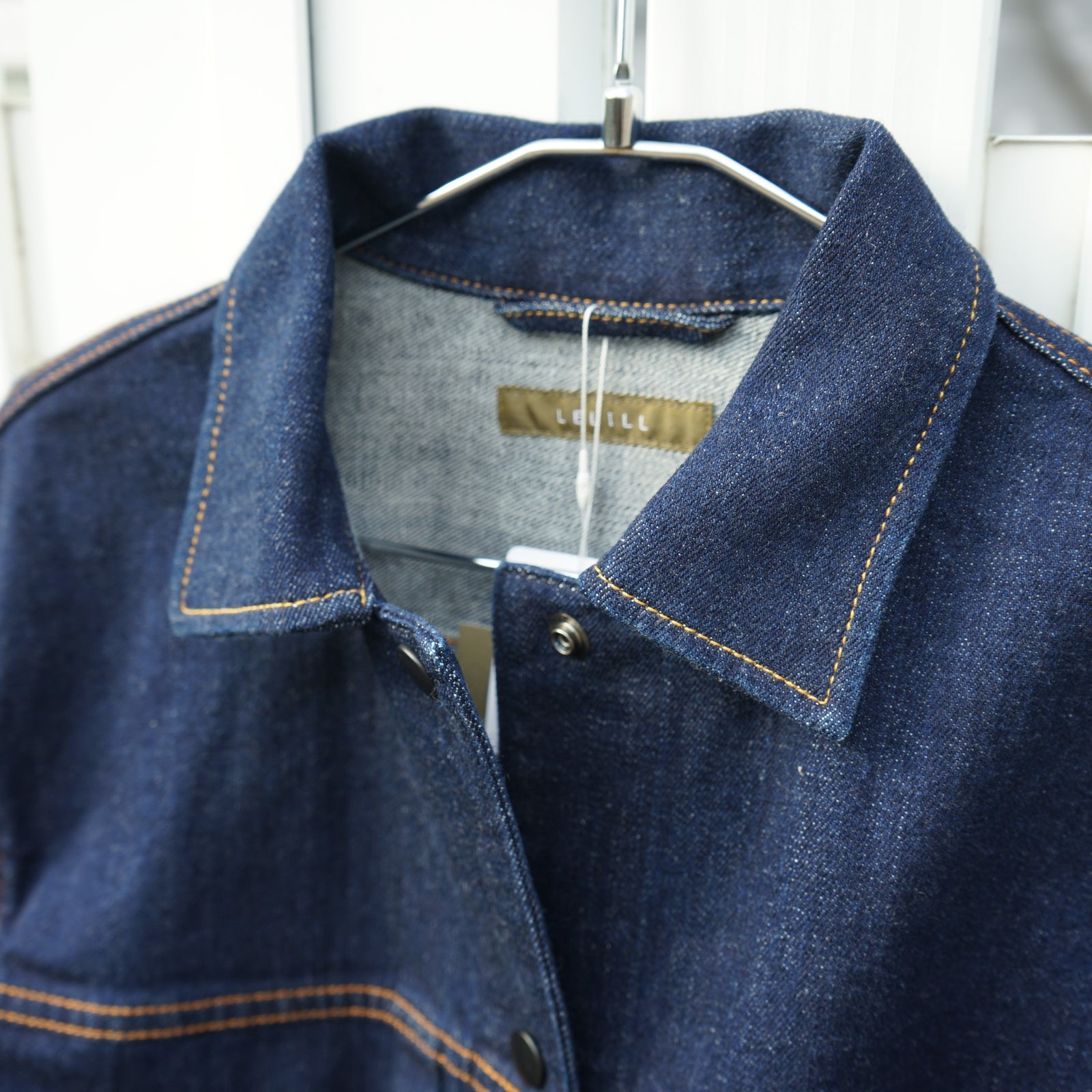 LELILL デニム カバーオール LELILL デニム カバーオール 10.5oz denim coverall【デニム