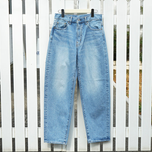 D.M.G   ディーエムジー  12.5ozデニム カーブラインパンツ　ライトインディゴブルー Denim Pants　Light Indigo　Blue