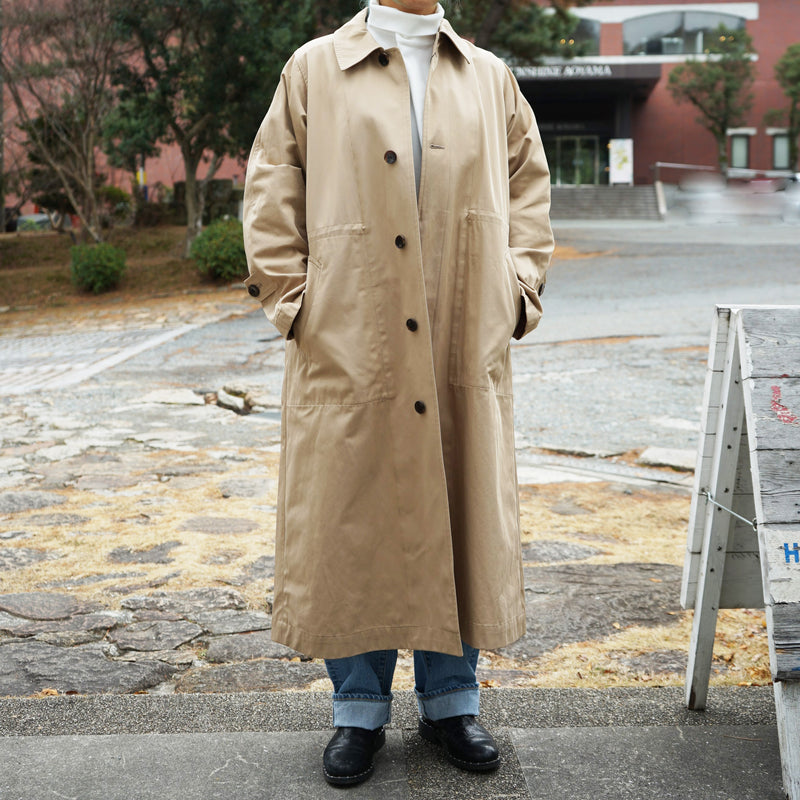 lelill レリル　バルマカーン　ベンチレーションコート　Balmacaan Coat