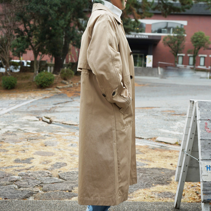 lelill レリル　バルマカーン　ベンチレーションコート　Balmacaan Coat