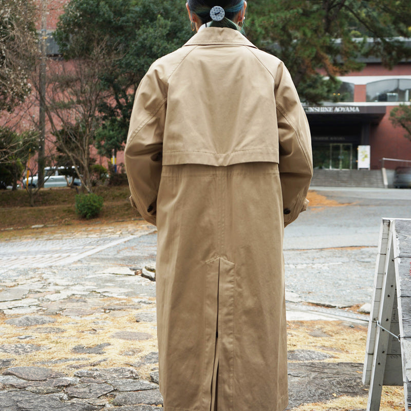 lelill レリル　バルマカーン　ベンチレーションコート　Balmacaan Coat