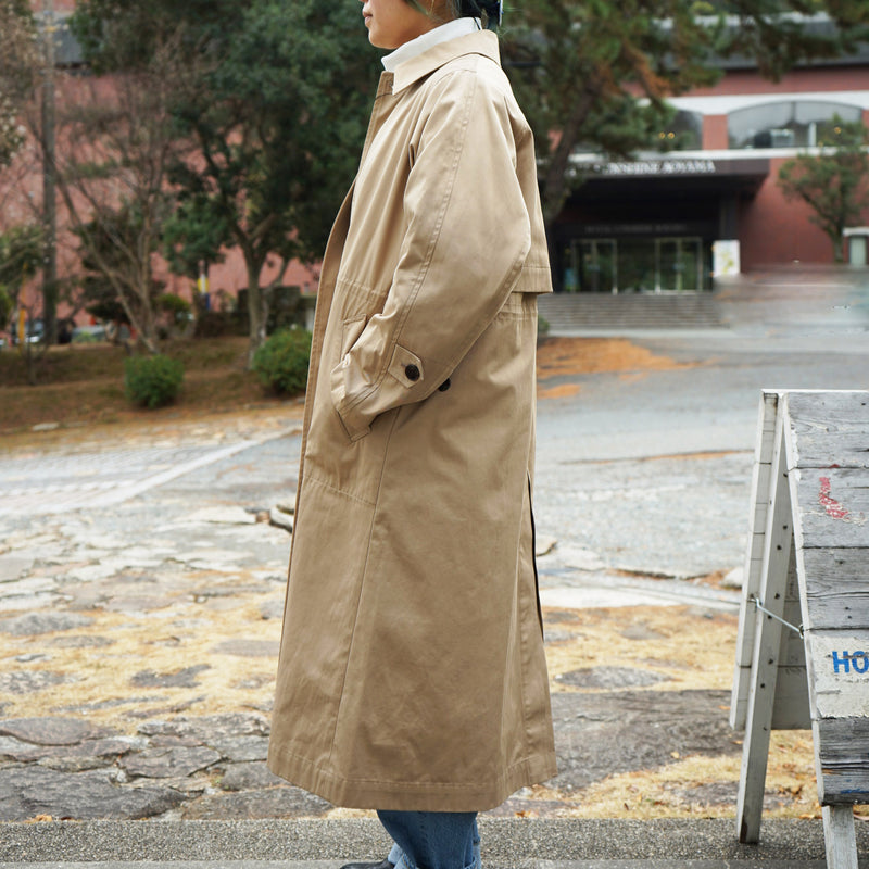 lelill レリル　バルマカーン　ベンチレーションコート　Balmacaan Coat