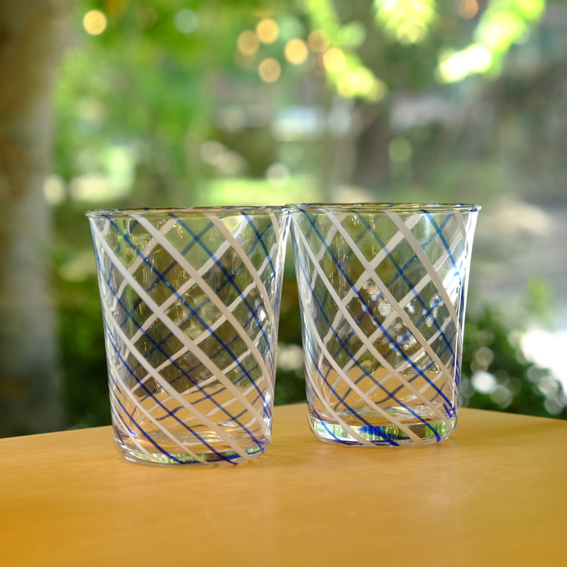 STILLEBEN Concave Glass Twist set of 2 スティルレーベン　コンケーブグラス　2個セット