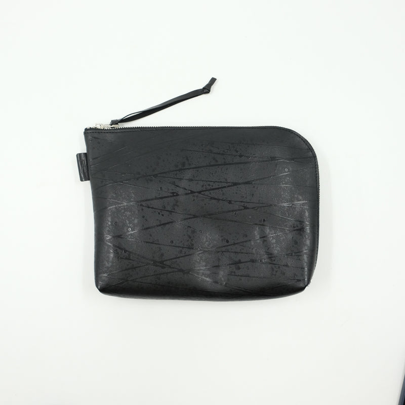 7iro D POUCH ディーポーチ　クラッチバッグ  BLACK