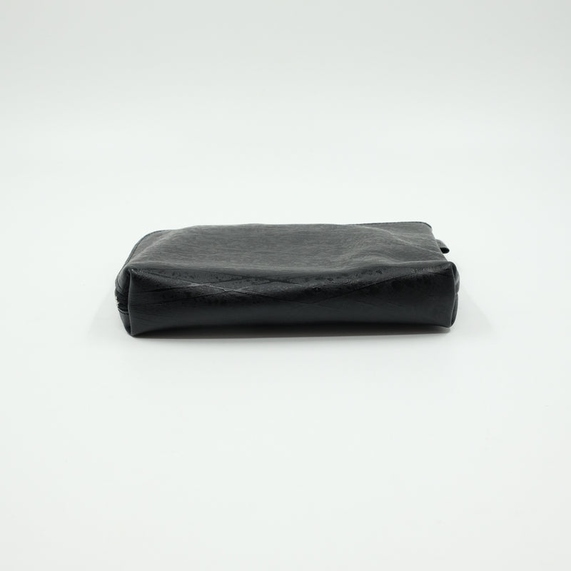 7iro D POUCH ディーポーチ　クラッチバッグ  BLACK