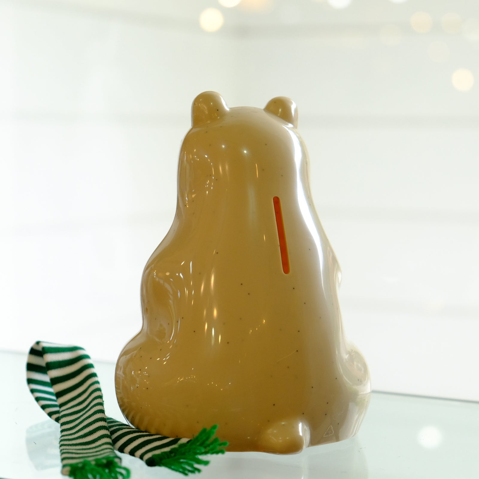 白くま貯金箱 Polar Bear Money BOX フィンランド マフラー付き