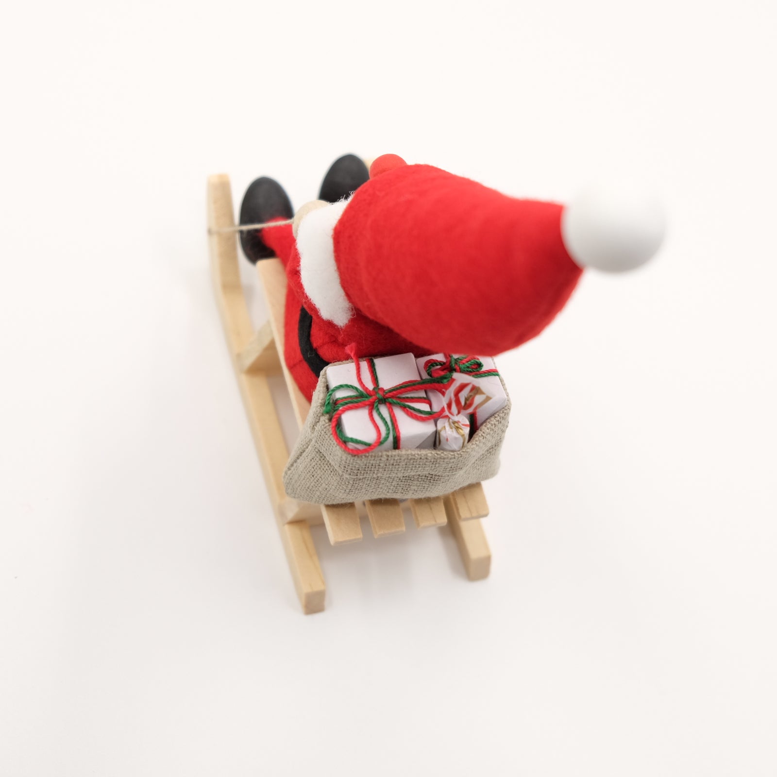 NORDIKA NISSE ノルディカ ニッセ そりに乗ったサンタ / レッド 木製