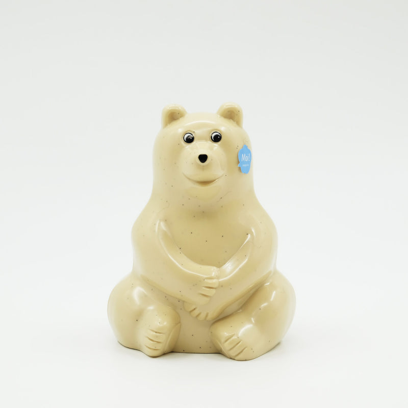 白くま貯金箱　Polar Bear Money BOX　フィンランド　マフラー付き 7iroのマフラープレゼント