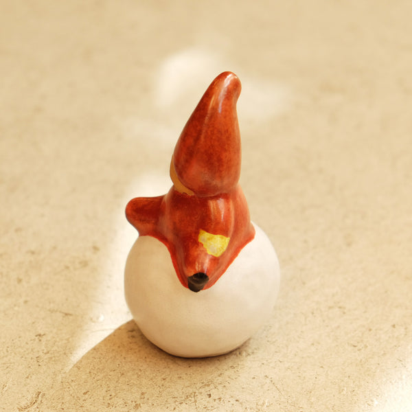 Lisa Larson　リサ・ラーソン　Snowball Tomte　スノーボールトムテ　レッド