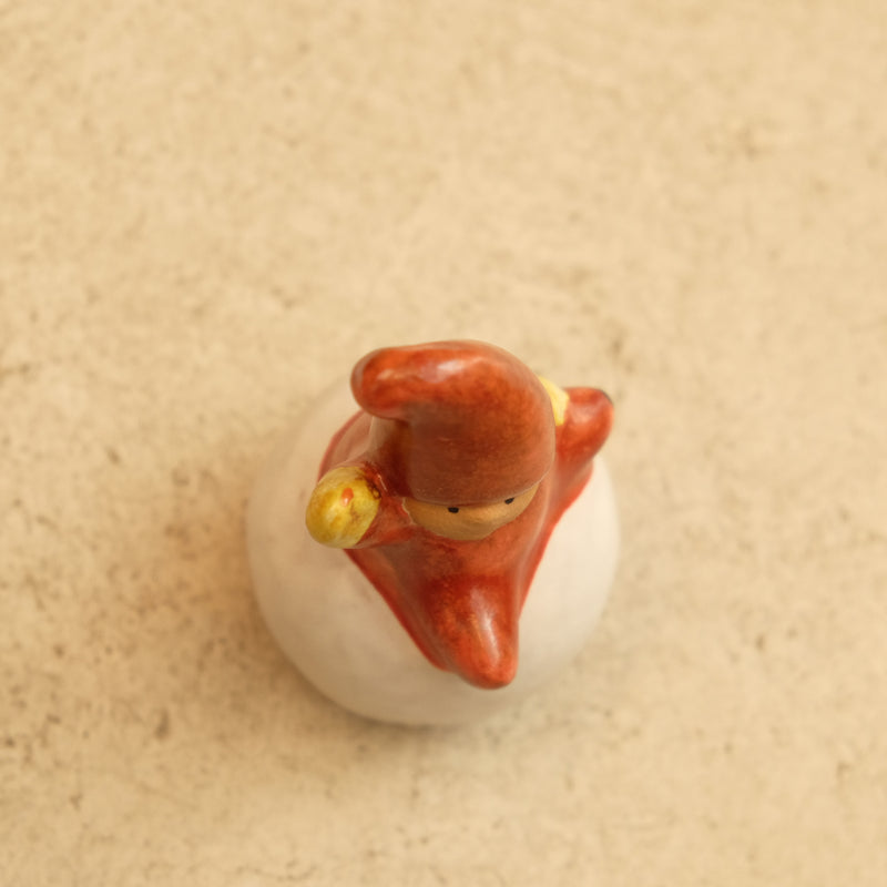 Lisa Larson　リサ・ラーソン　Snowball Tomte　スノーボールトムテ　レッド