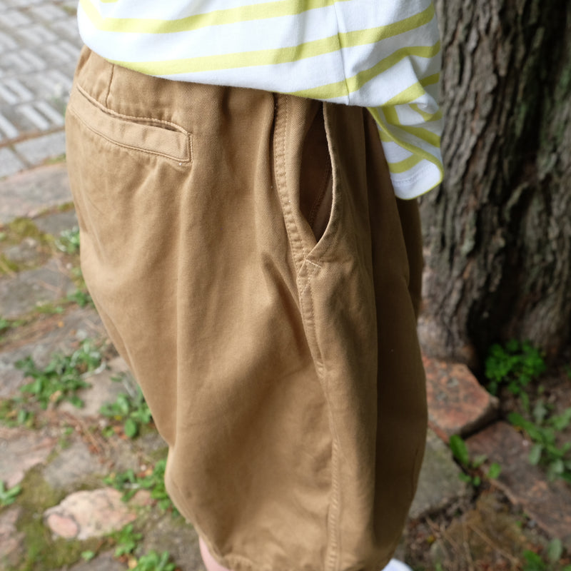 HARVESTY　CIRCUS SHORT PANTS（サーカスショーツ）ショートパンツ　サイズ２　khaki beige