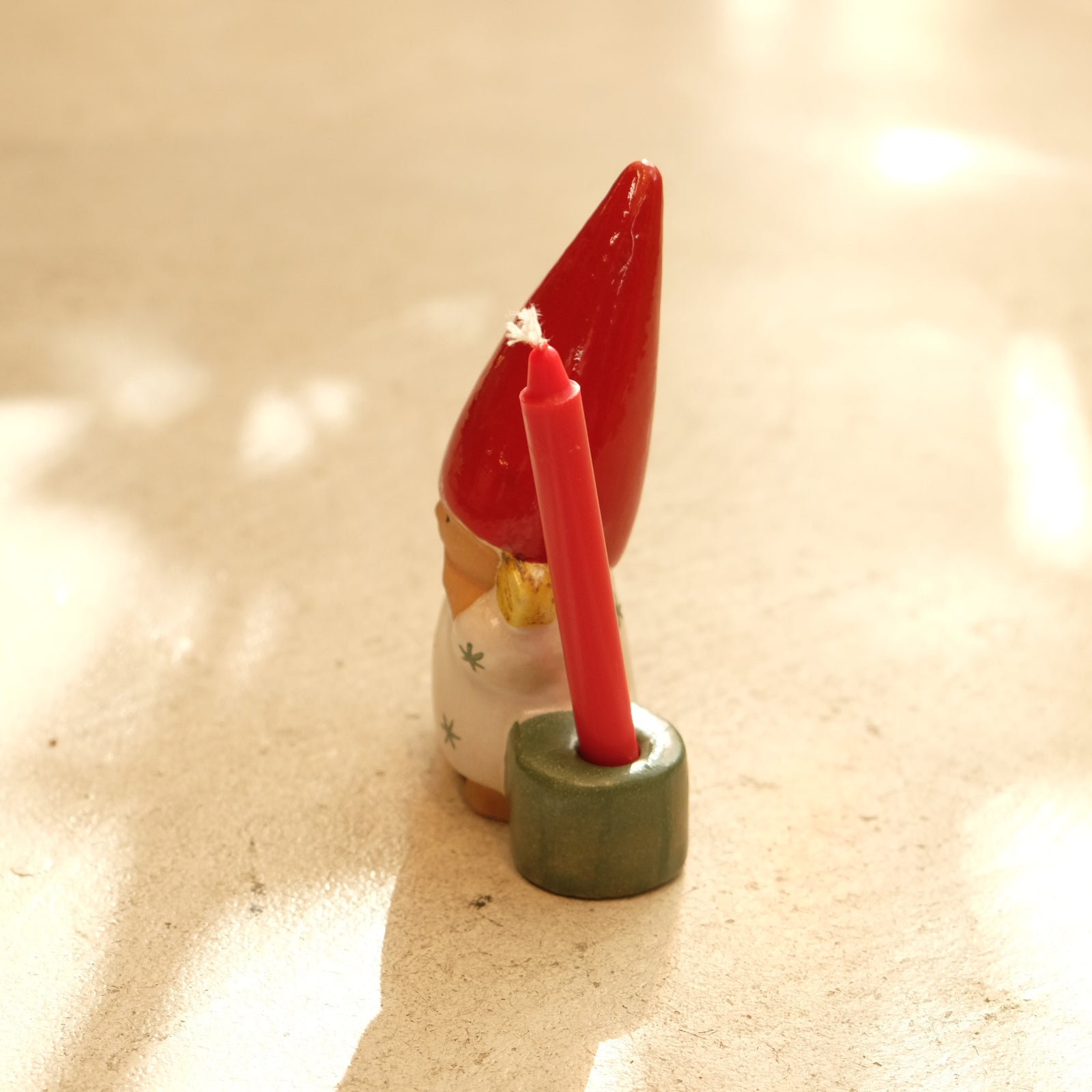 Lisa Larson リサ・ラーソン Santa Girl with Cat キャンドルスタンド