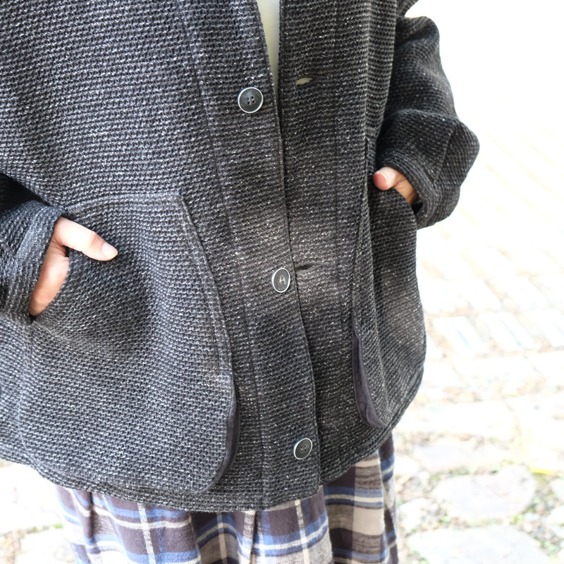 Brocante  ブロカント オリジナルツイード ウーブリエジャケット pocheouvrier JACKET
