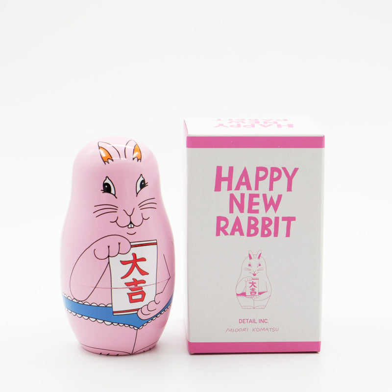 Happy New Rabbit ハッピー ニュー ラビット MIDORI KOMATSU Plays with DETAIL INC マトリョーシカ　うさぎのマトリョーシカ　