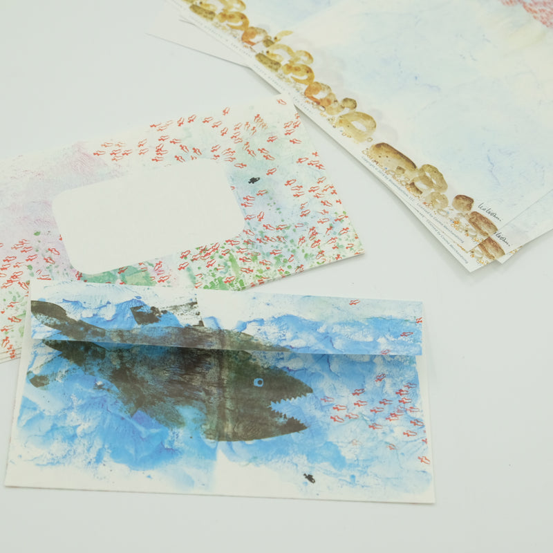 Leo Lionni×cozyca products 便箋＆レターセット Swimmy　/ Frederick