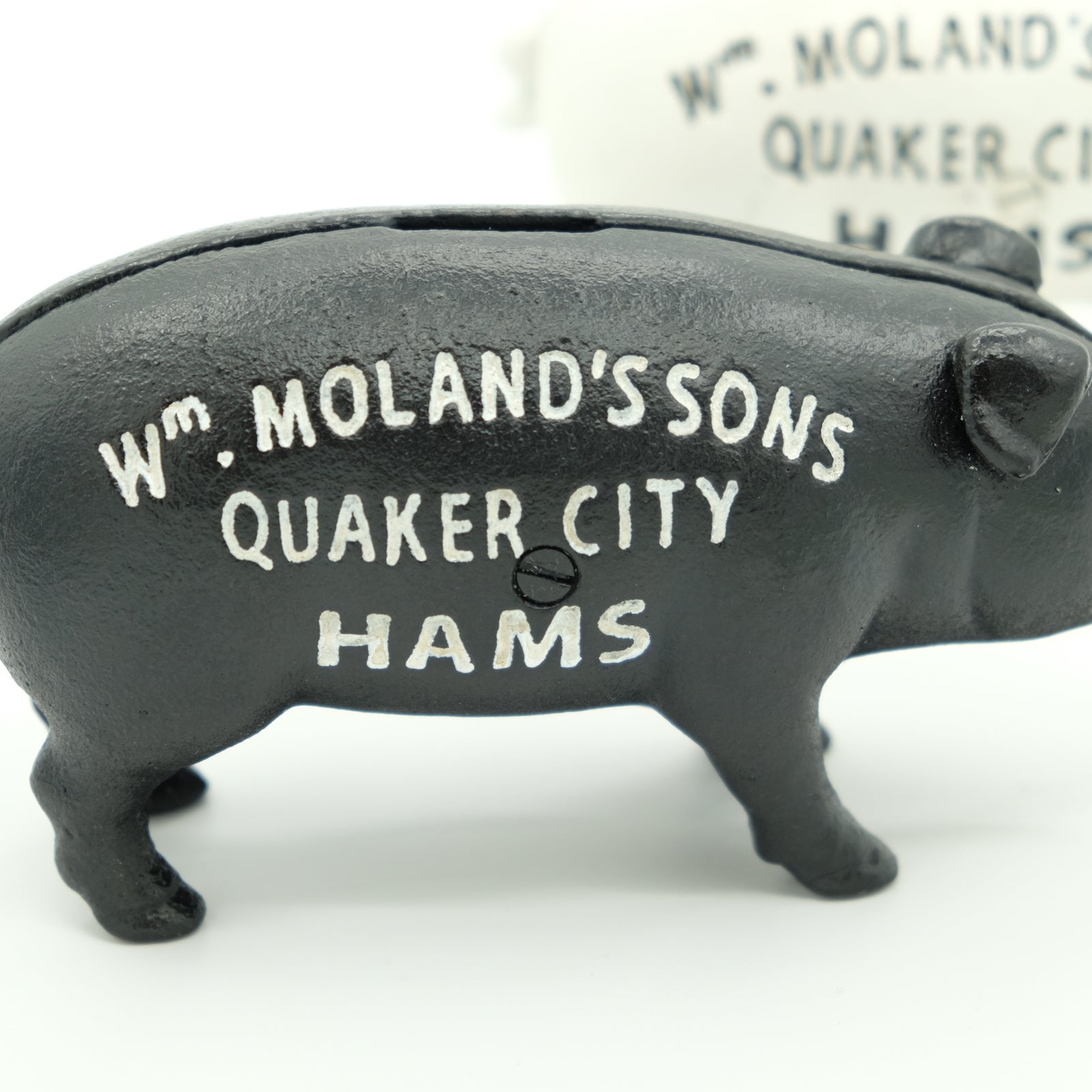 スタンディングピッグ　イギリス製 Hams Standing Pig Bank – Osmund Drive